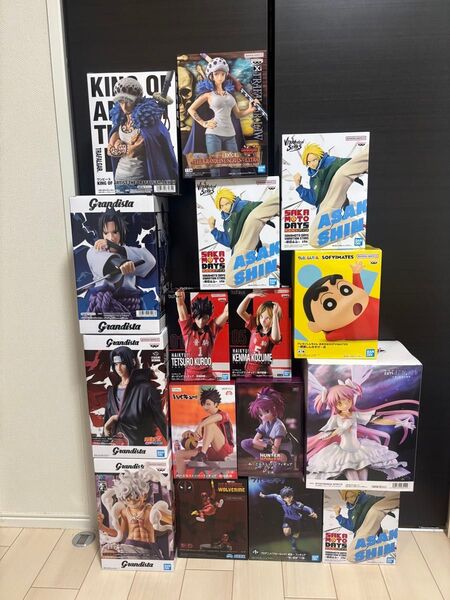 プライズ フィギュア まとめ売り ワンピース ハイキュー ナルト まどマギ ブルーロック ハンターハンター クレヨンしんちゃん 他