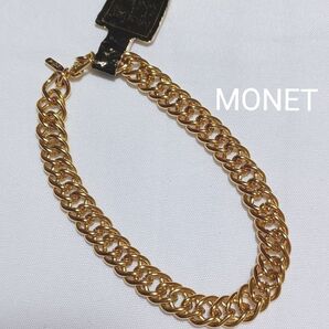 MONET ゴールド チェーン ブレスレット 新品
