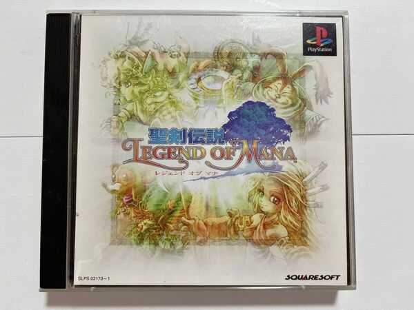 聖剣伝説 LEGEND of MANA ケース 説明書 ディスクなし