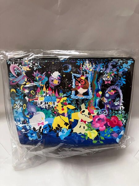ポケモン Berry's forest, Ghost's castle ポーチ 城 舟形 台形 2019年ポケモンセンター限定品