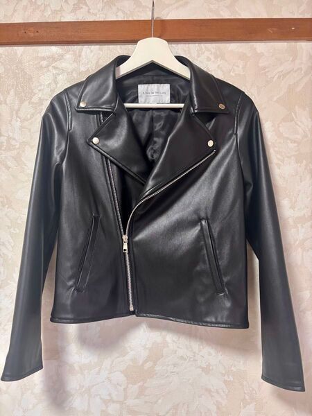 A DAY IN THE LIFE UNITED ARROWS フェイクレザージャケット