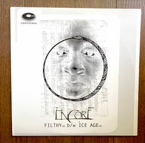 レア ラスト 西海岸 アングラ 2000 Encore / Filthy Remix Feat Evidence DJ Babu Pro Jake One b/w Ice Age Original US 12 Certified