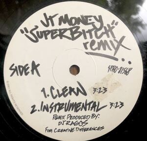 レア 2001 Jt Money / Super Bitch Remix Original US Promo 12 正規なし Priority スーパー ビッチ プライオリティ SPRO-81568 絶版