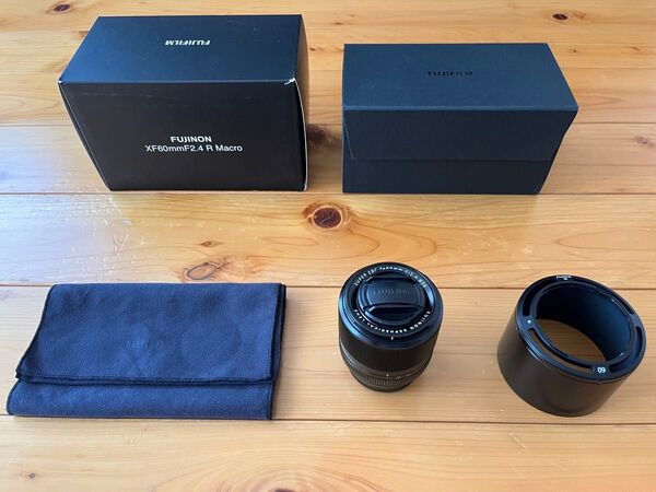 FUJIFILM 中望遠単焦点レンズ XF60mm F2.4R Macro 極上美品