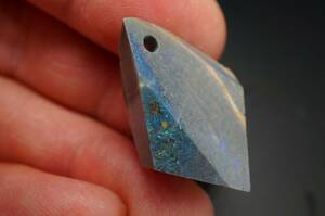  piece .... pendant cutting loose!! former times unused stock!! rare! high grade [ natural opal ] natural raw ore grinding loose /23.2ct