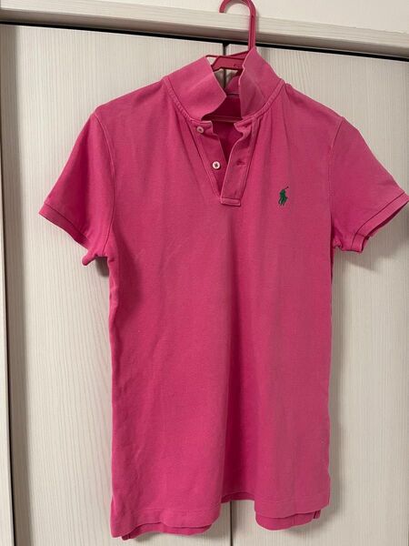 Ralph Lauren 半袖ポロシャツ ピンク レディース Mサイズ ラルフローレン