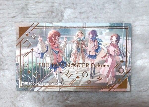 学園アイドルマスターLOVELETS ラブレッツ シール レア ② 箔押し