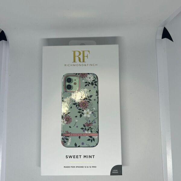 Richmond & Finch リッチモンドアンドフィンチ iPhone 12 & 12pro 花柄 Sweet Mint