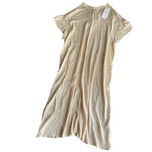 新品未使用 novem シアー透けロングワンピース ベージュ