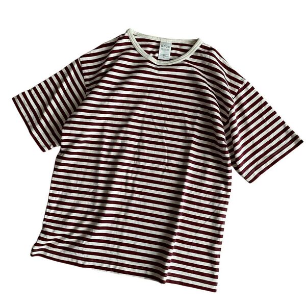 G.F.G.S. for ADAM ET ROPE' 別注ボートネックボーダーT カットソー 半袖 ボーダー柄