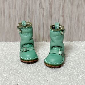 ブライス エンジニアロングブーツ エメラルドグリーン
