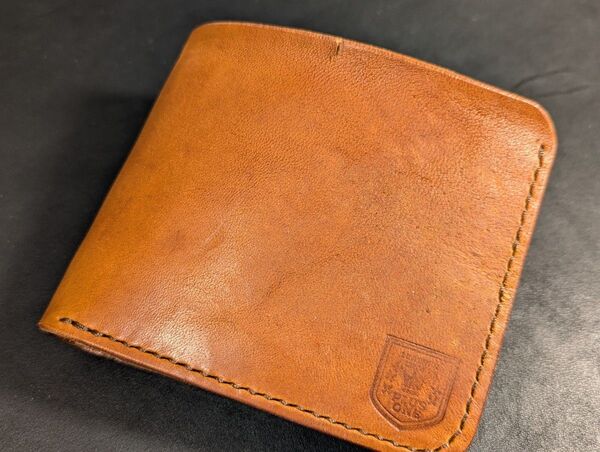 二つ折り財布 ハンドメイド 栃木レザー