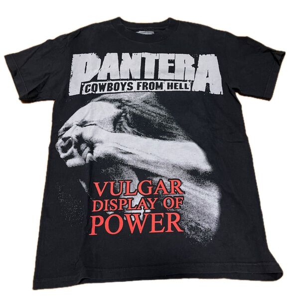 PANTERA バンドTシャツ Cowboys from Hell Vulgar Display of Power メンズ
