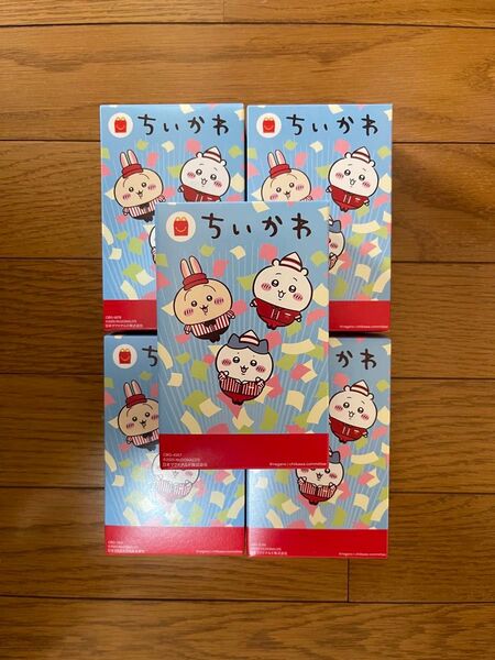 ちいかわ マクドナルド マック ハッピーセット 4種コンプリート&モモンガのポールサインえんぴつキャップ
