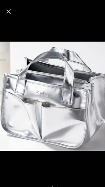 RMK コスメ収納ミニバッグ【付録】 & ROSY アンドロージー 2021年5月号 バッグインバッグ コスメ バッグ
