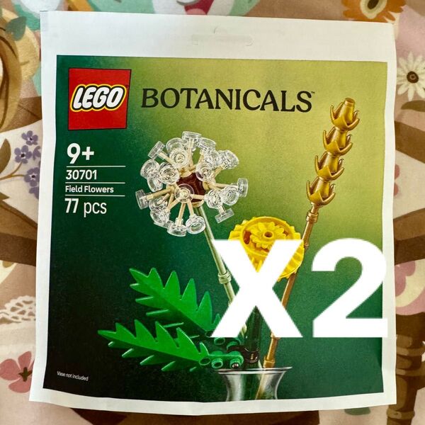 【新品未開封】LEGO レゴ ボタニカル 30701 フィールドフラワー 非売品 2点セット