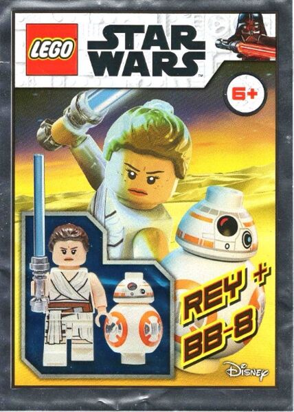 新品未開封 レゴ LEGO 912173 スターウォーズ レイ & BB-8 限定ミニフィグ 非売品