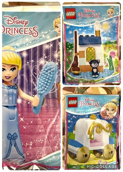 【新品未開封】LEGO ディズニープリンセス シンデレラ 書籍掲載レア3点セット