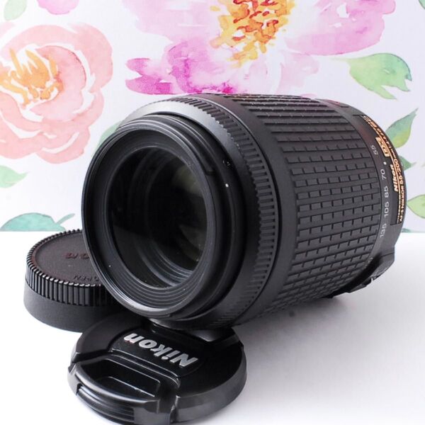 望遠レンズ Nikon AF-S 55-200mm VR ニコン 運動会 美品 イベント