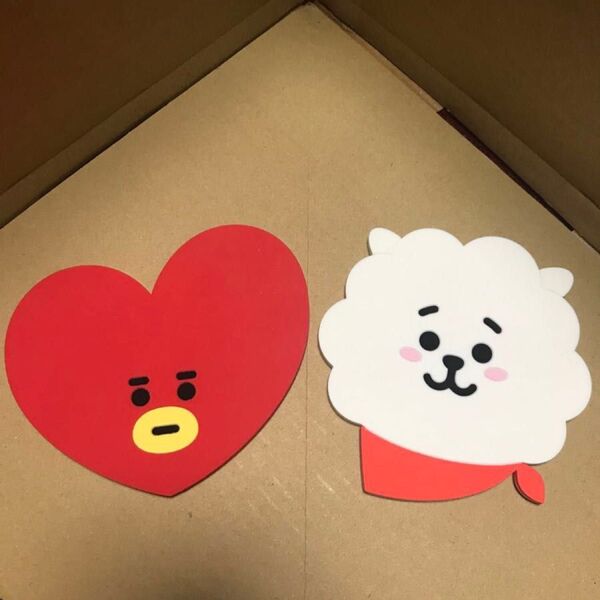 BTS BT21 ラバーコースター