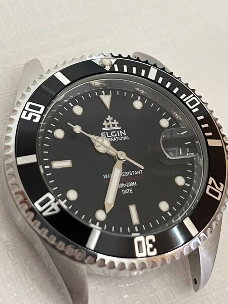 エルジン ELGIN 腕時計 自動巻き サブマリーナ 風