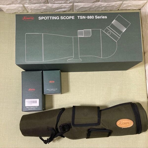 美品【3点セット】Kowa TNS884+TE11WZ+TSN EX16