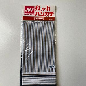 おしゃれハンカチ 綿100% 未使用