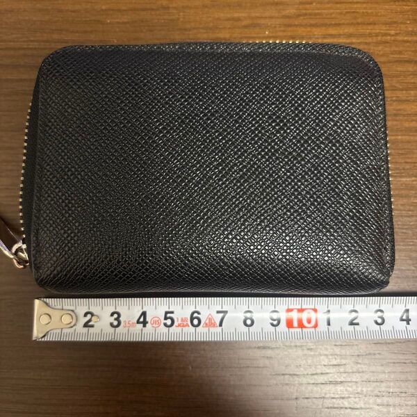 黒の合成皮革コインケース お財布