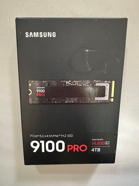 Samsung 9100 PRO 4TB SSD PCIe Gen 5.0