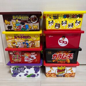 お菓子コンテナ おかしコンテナ コンテナ 収納 小物入れ ボックス Mサイズ ケース おもちゃ箱 小物収納 まとめ売り BOX