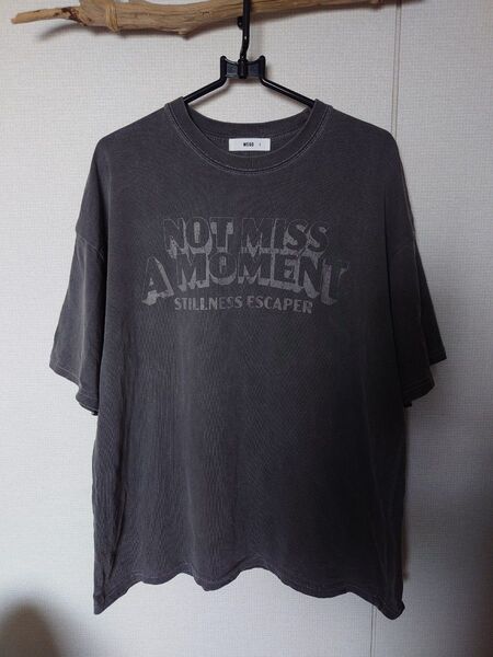 美品 WEGO 半袖 Tシャツ★オーバーサイズ ロゴ プリント 綿100% コットン ビッグシルエット バックプリント