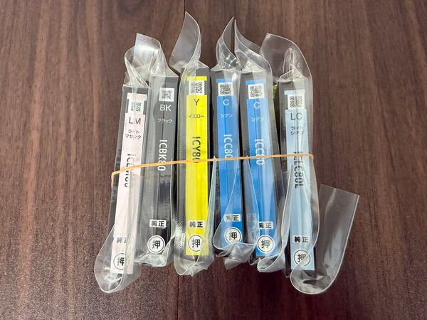 【純正】EPSON インクカートリッジ ICY80 他 計6個 とうもろこし