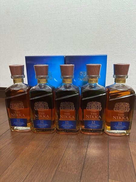 ザニッカ12年(7本セット) 箱入り2本 箱無し5本
