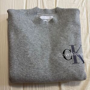 Calvin Klein Jeans グレー 長袖ニット