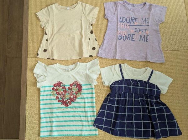 半袖Tシャツ トップス 女の子 95cm