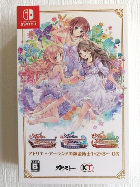 Switch アーランドの錬金術士 ロロナ トトリ メルルのアトリエ ゲオ限定 3点セット