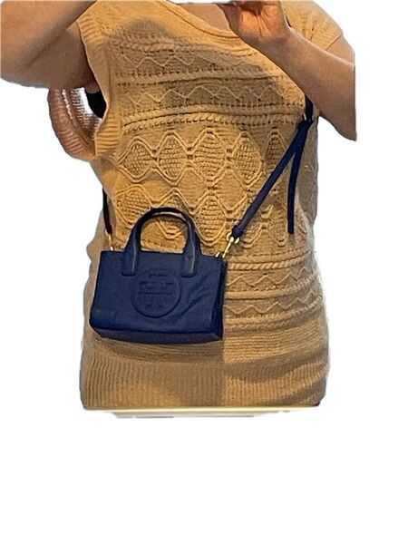 【TORY BURCH】トリーバーチ ミニ ショルダーバッグ スマホポシェット 青