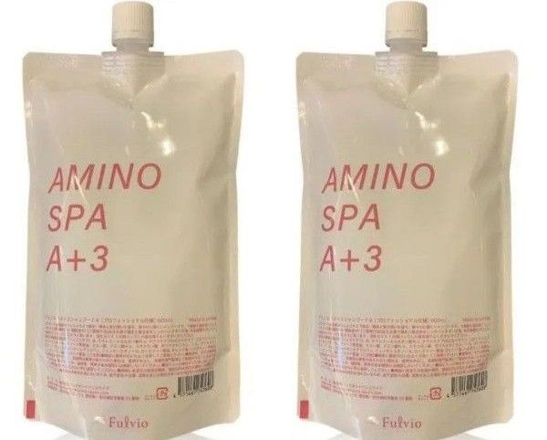 2袋 アミノスパ A+3 シャンプー レフィル 600ml 詰め替え フルボ酸 詰替 詰め替え フルビオジャパン