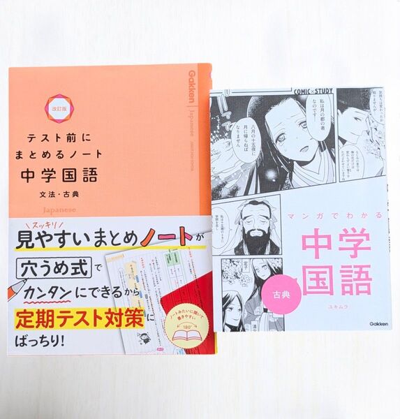 マンガでわかる中学国語 古典 テスト前にまとめるノート中学国語