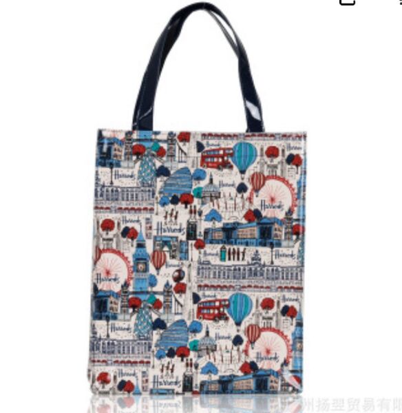 Harrodsハロッズ トートバッグ 熱気球柄 Sサイズ新品