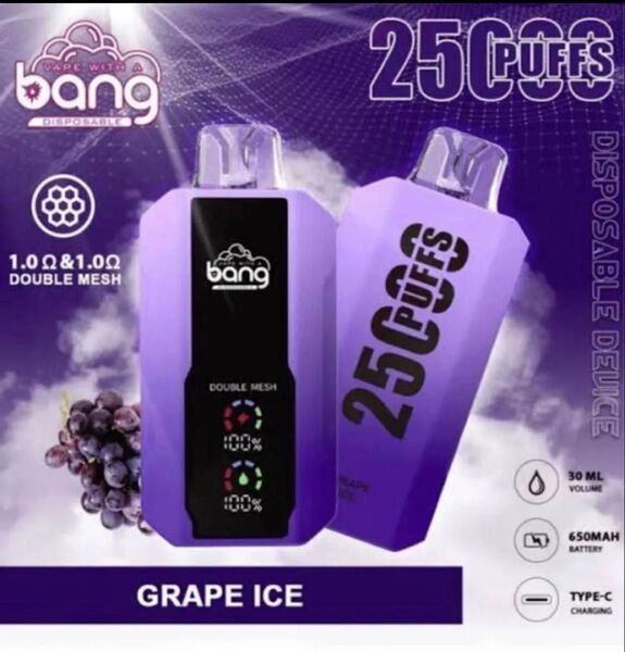 BangSwitch 25000パフ グレープアイス 電子タバコ vape