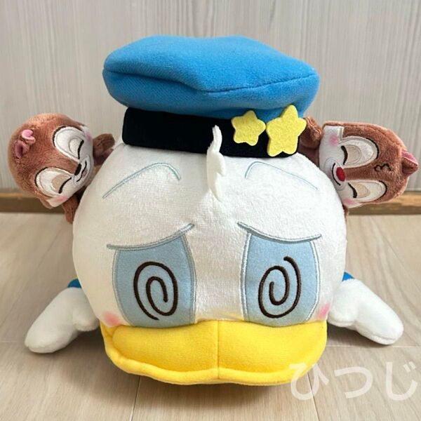 ミッキー & フレンズ ドタバタパーティー FukuFuku トリプルぬいぐるみ ドナルド チップ デール ディズニー