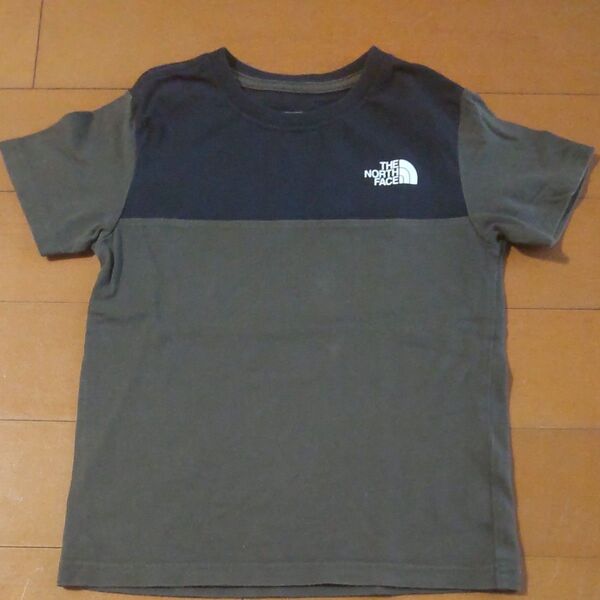 THE NORTH FACE キッズ Tシャツ 120 カーキ ブラック