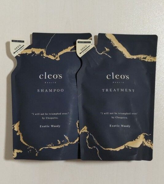 クレオズボーデ cleo's シャンプー & トリートメント詰め替えセット