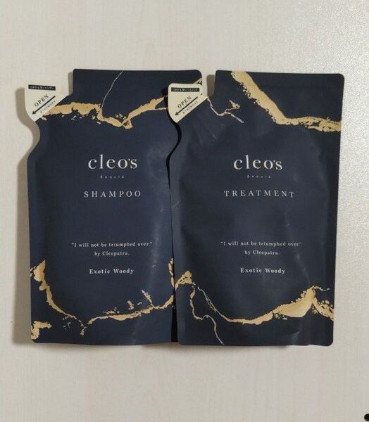 クレオズボーテ cleo's シャンプー & トリートメント詰め替えセット