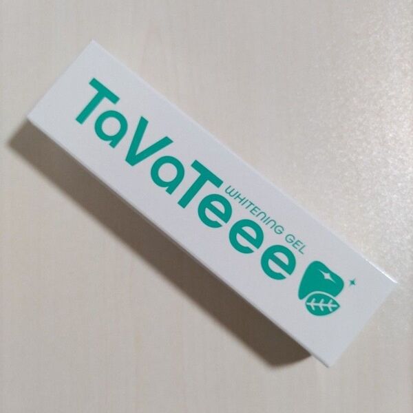 TaVaTeee タバティー 歯磨き粉 薬用ホワイトニングジェル40g 箱潰れあり