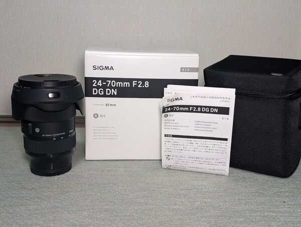 sigma 24-70mm f2.8 dg dn Lマウント