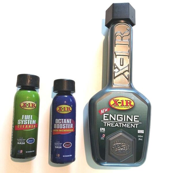 【高性能】 X-1R エンジン添加剤セット オクタンブースター フューエルシステムクリーナー 豪華3本セット
