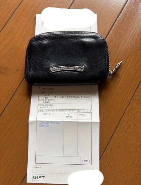 インボイス原本付き!孤高の超極美品!クロムハーツ コインケースウォレット 財布