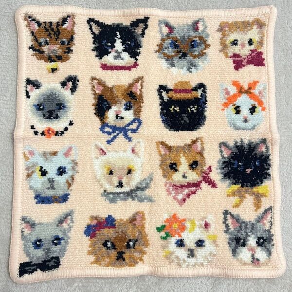 FEILER フェイラー ハンカチ 猫 ラブラリープリティー